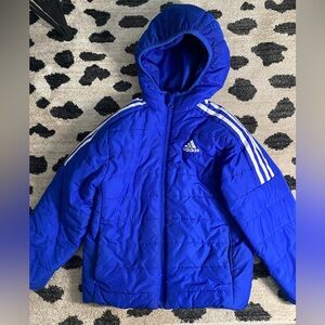 Adidas coat - blue - size xxs (4/5)